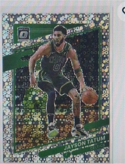 2020-21 Donruss Optic #7 Jayson Tatum — front