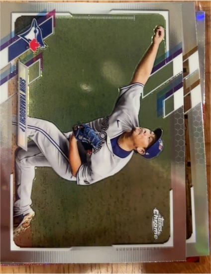 2021 Topps Chrome #15 Shun Yamaguchi — front