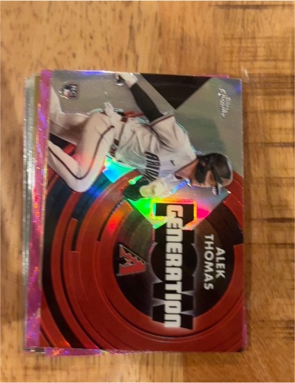 2022 Topps Chrome Update #GNC-14 Alek Thomas — front