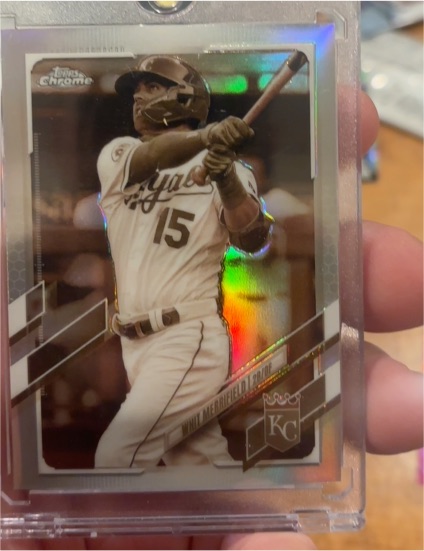 2021 Topps Chrome #107 Whit Merrifield — front