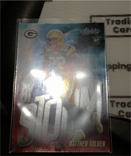 2025 Panini Absolute #11 Matthew Golden By Storm — front
