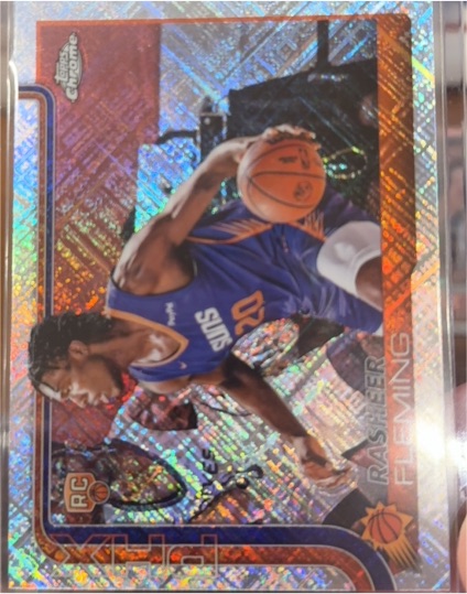 2025-26 Topps Chrome #281 Rasheer Fleming — front