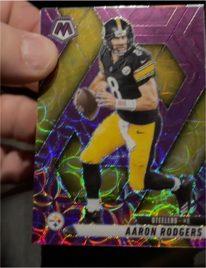 2025 Panini Mosaic #243 Aaron Rodgers — front