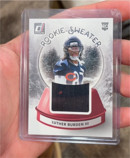 2025 Donruss Rookie Sweater #Luther Burden III — front