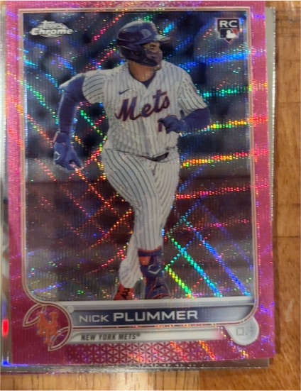 2022 Topps Chrome Update #USC39 Nick Plummer — front