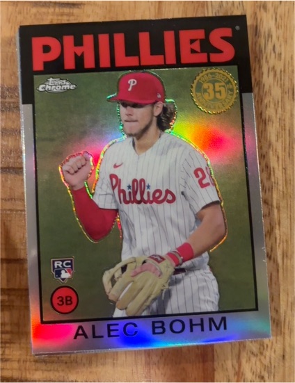 2021 Topps Chrome #86BC-14 Alec Bohm — front