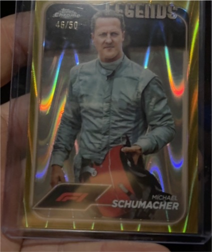 2024 Topps Chrome Formula 1 #197 Michael Schumacher — front