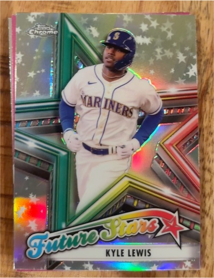 2021 Topps Chrome #FS-3 Kyle Lewis Future Stars — front