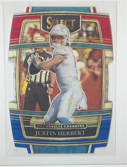 2021 Panini Select #19 Justin Herbert — front