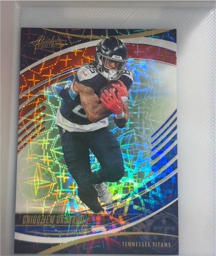 2025 Panini Absolute Football #33 Chigoziem Okonkwo — front