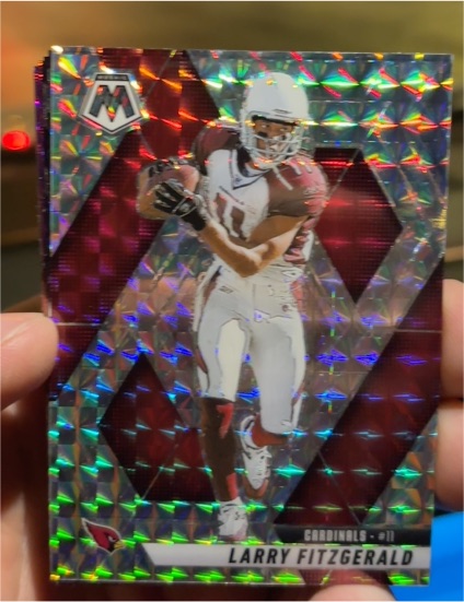 2024 Panini Mosaic #11 Larry Fitzgerald — front