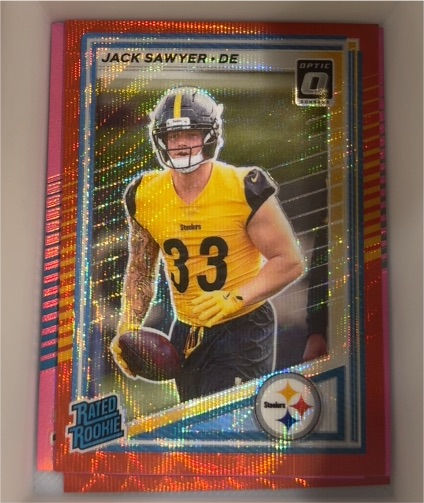 2025 Panini Donruss Optic #390 Jack Sawyer — front