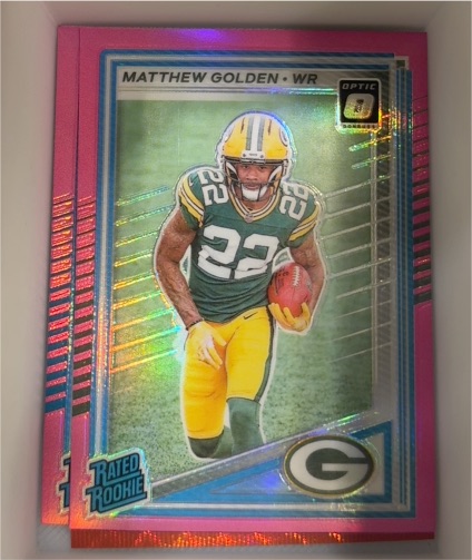 2025 Panini Donruss Optic #311 Matthew Golden — front