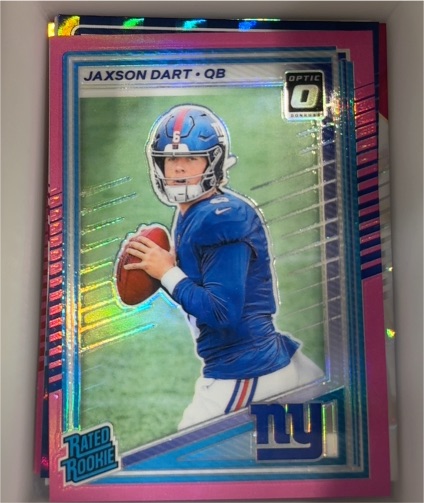 2025 Panini Donruss Optic #400 Jaxson Dart — front