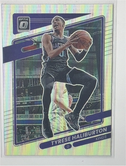 2021-22 Donruss Optic #38 Tyrese Haliburton — front