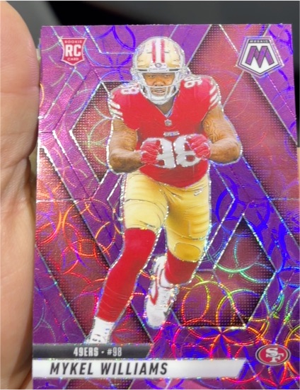 2023 Panini Mosaic #98 Mykel Williams — front