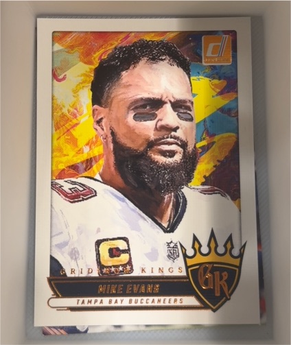 2025 Panini Donruss Gridiron Kings #GK-MES Mike Evans — front