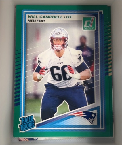 2025 Panini Donruss #345 Will Campbell — front