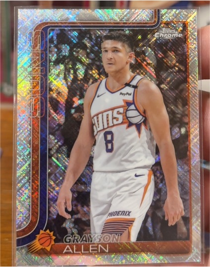 2025-26 Topps Chrome #107 Grayson Allen — front