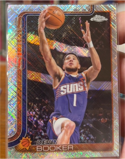 2025-26 Topps Chrome #195 Devin Booker — front