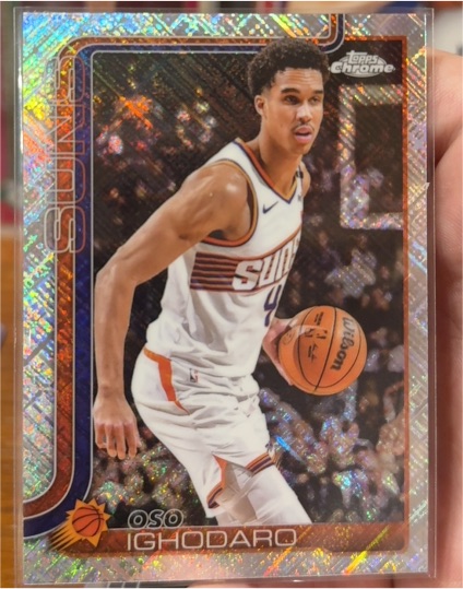 2025-26 Topps Chrome #109 Oso Ighodaro — front