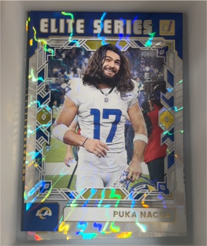 2025 Panini Donruss #TES-PNA Puka Nacua The Elite Series — front