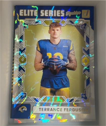 2025 Panini Donruss Elite Series Rookies #ESR-TFN Terrance Ferguson — front