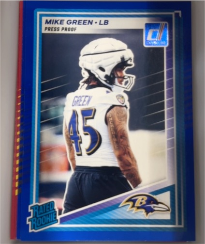 2025 Donruss #397 Mike Green — front
