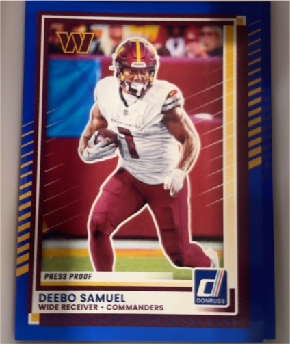 2025 Donruss #36 Deebo Samuel — front