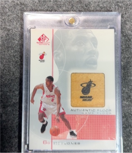 2000-01 Upper Deck SP Game Floor #EJ Eddie Jones — front