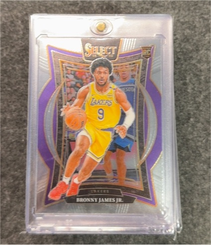2024-25 Panini Select #90 Bronny James Jr. — front