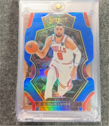 2022-23 Panini Select #134 Zach LaVine — front