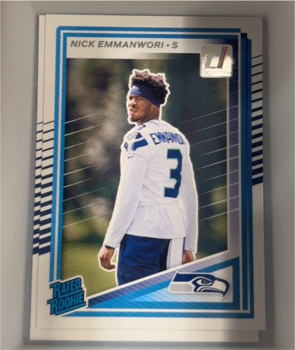 2025 Panini Donruss #348 Nick Emmanwori — front