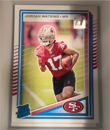 2025 Donruss #356 Jordan Watkins — front