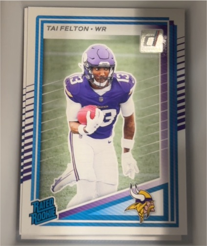 2025 Donruss #331 Tai Felton — front