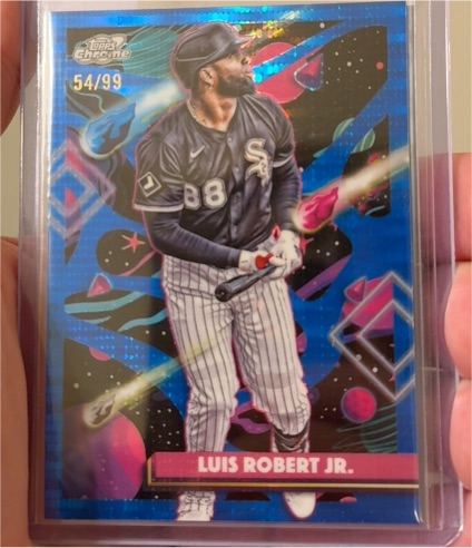 2025 Topps Chrome Cosmic #149 Luis Robert Jr. — front