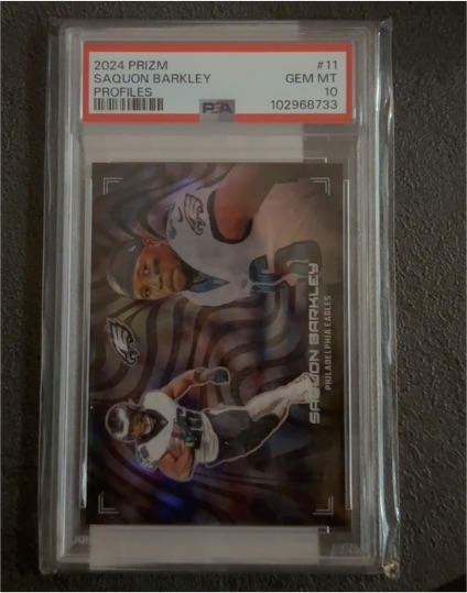 2024 Panini Prizm #11 Saquon Barkley — front