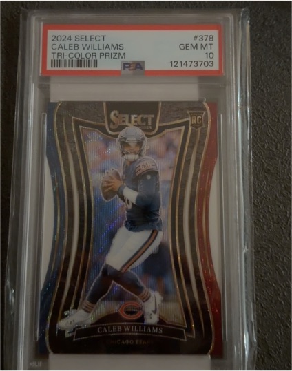2024 Panini Select #378 Caleb Williams — front