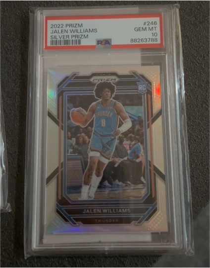 2022-23 Panini Prizm #246 Jalen Williams — front