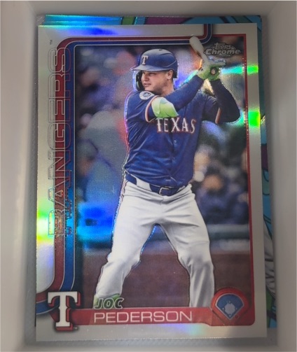 2025 Topps Chrome Update #US125 Joc Pederson — front