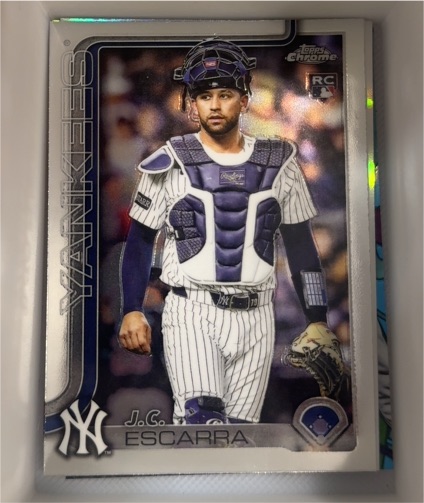 2025 Topps Chrome Update Series #USC197 J.C. Escarra — front