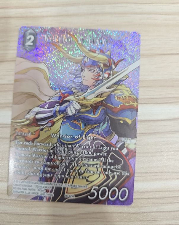 2024 Final Fantasy TCG 06-127L Warrior of Light — front