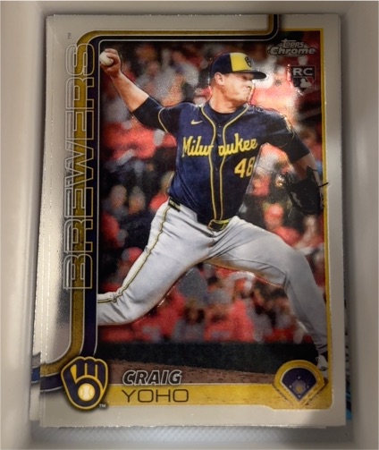 2025 Topps Chrome Update #USC131 Craig Yoho — front