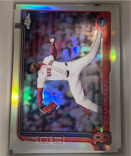 2025 Topps Chrome Update #USC191 Aroldis Chapman — front