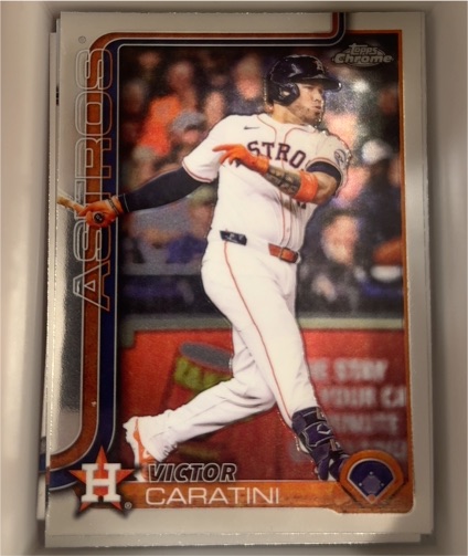 2025 Topps Chrome Update Series #US149 Victor Caratini — front