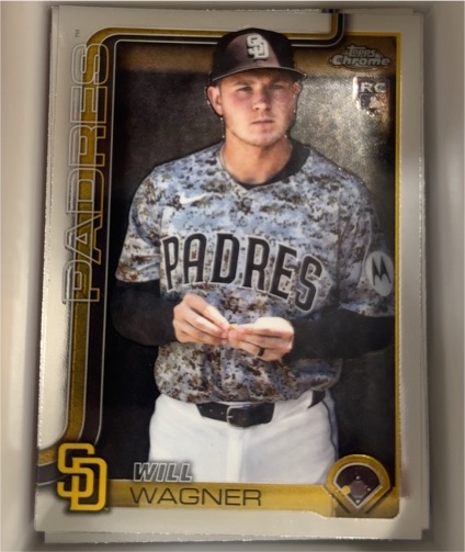 2025 Topps Chrome Update #USC111 Will Wagner — front