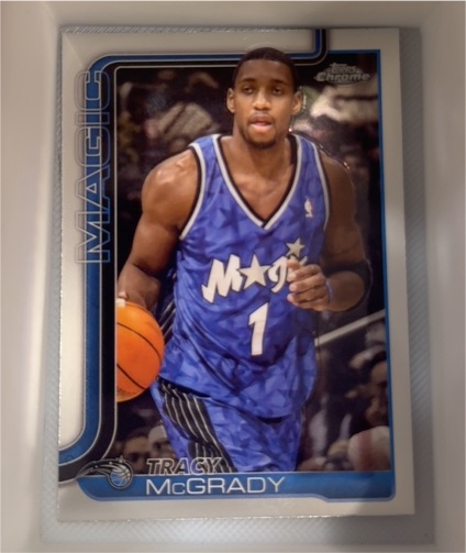 2025-26 Topps Chrome #245 Tracy McGrady — front