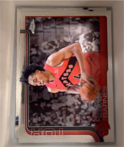 2025-26 Topps Chrome #203 Scottie Barnes — front