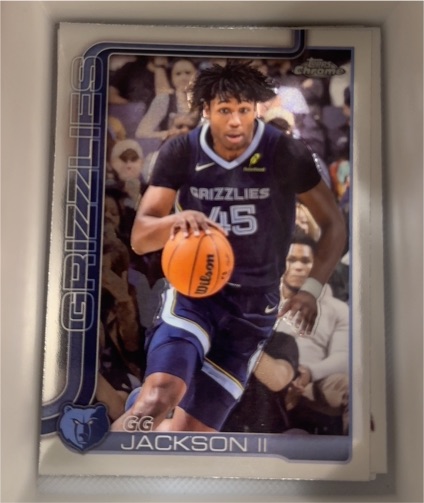 2025-26 Topps Chrome #199 GG Jackson II — front