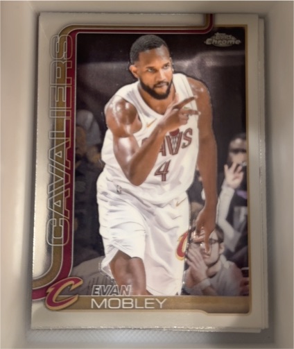 2025-26 Topps Chrome #67 Evan Mobley — front